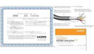 AWG HDMI Cable 1080P 1.4 b HD 3D Ethernet Gold plated 6ft 1.8m  