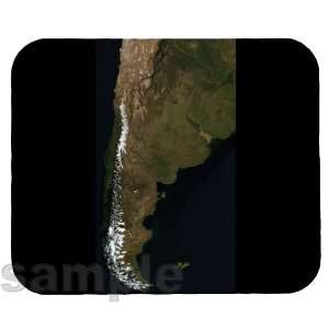  Argentina Satellite Map Mouse Pad 
