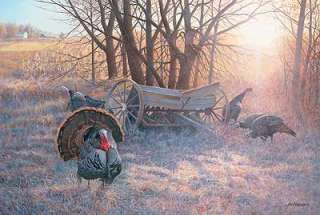 Jim Kasper  PLANTER RENDEZVOUS S/N Wild Turkey Print  