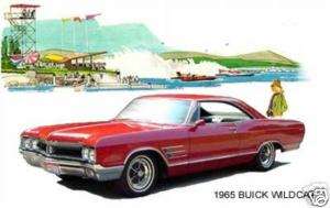 1965 BUICK WILDCAT ~ AT THE BOAT RACES (RED) MAGNET  