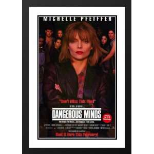 Dangerous Minds Framed and Double Matted 32x45 Movie Poster  
