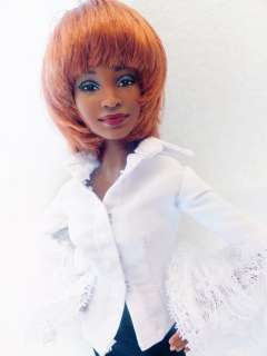   repaint OOAK  Whitney Houston  wigged   5 day auction   
