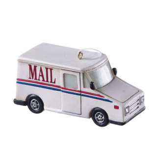 Letter Carrier Mailman Truck Christmas Ornament CF 653  
