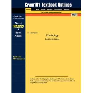  Studyguide for Criminology by Conklin, ISBN 9780205381777 