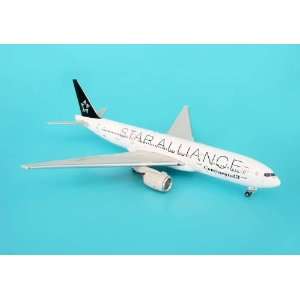  Jcwings Continental 777 200 1/400 Star Alliance Livery 