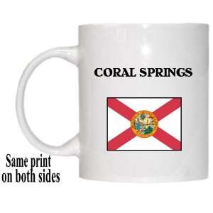  US State Flag   CORAL SPRINGS, Florida (FL) Mug 