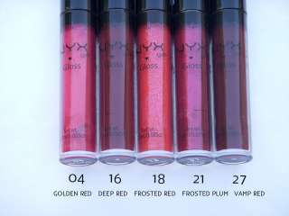 NYX ROUND LIP GLOSS   PICK TWO COLOR  