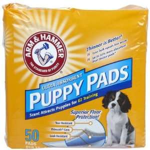  Arm & Hammer Ultra Absorbent Puppy Pads   50 ct (Quantity 