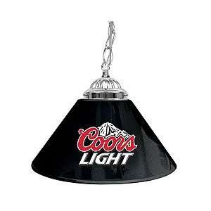 Coors Light 14 Inch Single Shade Bar Lamp  Sports 