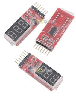 Lipo Battery Voltage Monitor 2S   6S Cell Voltage Meter  