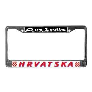  Crna Legija Croatia License Plate Frame by  