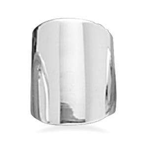    Flat Cigar Band Sterling Silver Ring Mens Womens Sizes, 8 Jewelry