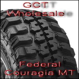 LT265/70R17 10P Federal Couragia MT 1 MUD TIRE 46HF73F  