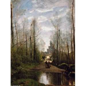  Hand Made Oil Reproduction   Jean Baptiste Corot   24 x 32 