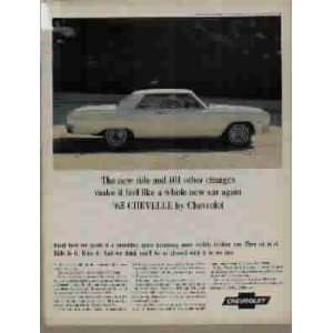  1965 Chevelle Malibu Super Sport by Chevrolet Ad, A3974 