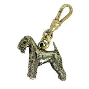 Welsh Terrier Brass Charm