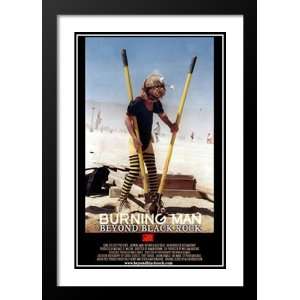  Burning Man Beyond Black Rock 20x26 Framed and Double 