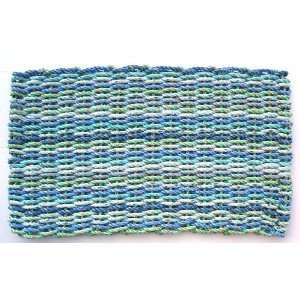  Maine Float Rope Co. Recycled Float Rope Doormat   Sea 