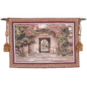   1892 WH Flowered Doorway Tapestry   Cyrus Afsary