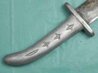US or Australian WW2 Hand Made THEATER Fighting Knife  