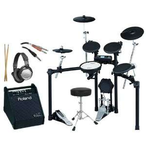  Roland TD 4K2 V Drum Electronic Drums COMPLETE DRUM BUNDLE 