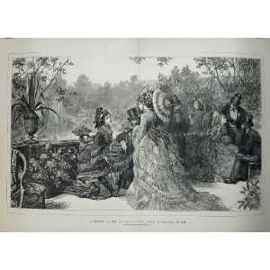   Her Majesty Queen Garden Party Buckingham Palace 1871