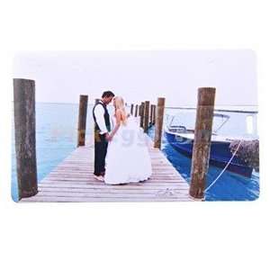  4GB Wedding Photo Double Sided Pattern Credit Card Style 