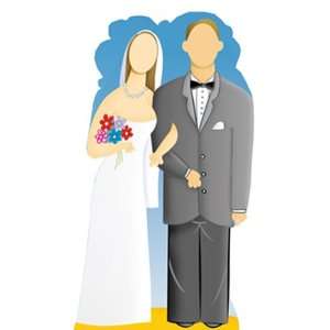  Wedding Couple Stand In 72 x 46 Graphic Stand Up Office 