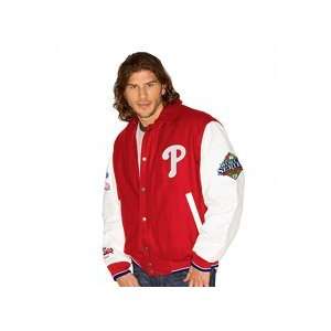  Philadelphia Phillies Champions BIG Wool/Leather Jacket 