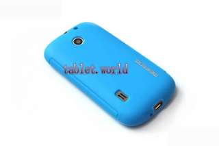 Soft Jelly Skin Cover Case + Screen Protector AT&T Huawei U8652 