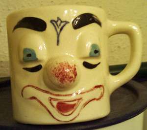 RARE PFALTZGRAFF MUGGSY CHILDS CUP UNMARKED KOKO THE CLOWN  