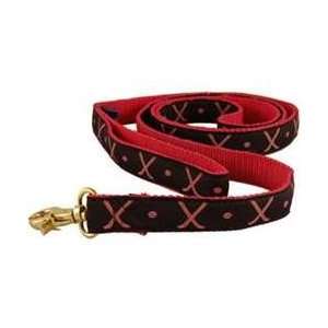  Hockey Ribbon Dog Leash (Navy/Pink)