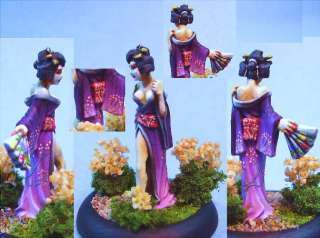 Reaper painted miniature Geisha  