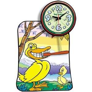  Time to Brush Clock   Duck