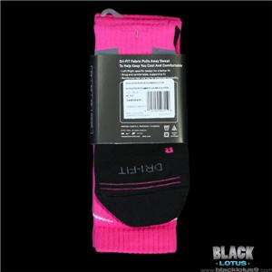   Nike Performance Pink Breast Cancer Awareness Football Socks XL 12 15