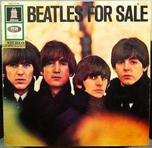 THE BEATLES for sale LP SMO 73 790 VG+ 1964 GERMAN  