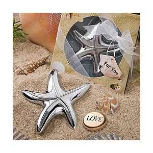  Starfish design bottle opener favors