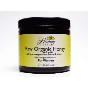 Raw Organic Honey for Women rich with Calcium, Magnesium, Boron & More