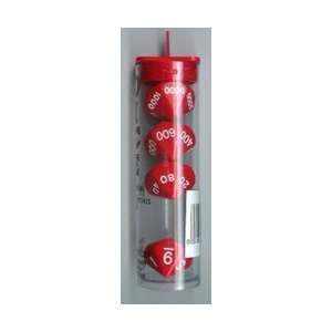  Red Place Value Dice Set (4) Toys & Games