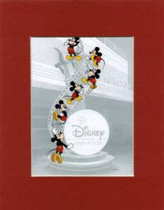 MICKEY MOUSE Mat Print~The Magic of Disney Animation  