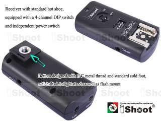 100m—Camera Remote Control/Flash Wireless Radio Trigger f Canon EOS 