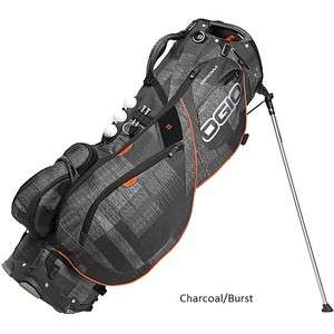 Ogio Grom XX Stand Bag   Color Charcoal/Burst In Stock   NEW  