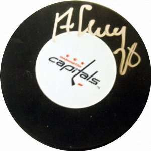 Alexander Semin Washington Capitals Autographed Hockey Puck