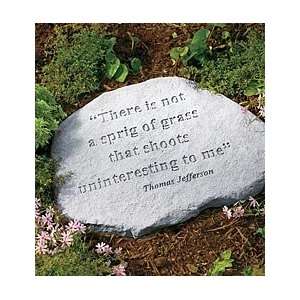  Monticello Thomas Jefferson Quote Stepping Stone Patio 