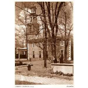 1947 Photogravure Christ Church Alexandria Virginia Episcopal James 