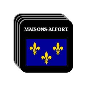  Ile de France   MAISONS ALFORT Set of 4 Mini Mousepad 