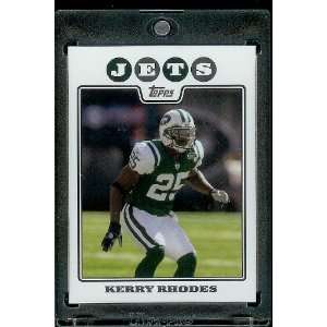 2008 Topps # 269 Kerry Rhodes   New York Jets   NFL 
