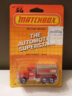 Matchbox Peterbilt Tanker Getty MB56 #56 1987  