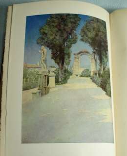 Maxfield Parrish / E. Wharton ITALIAN VILLAS Book, 1905  