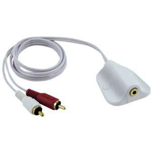 iPod/ Waterproof 3.5mm Stereo To RCA Adapter   Under Dash/Surface 